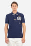 REGULAR FIT POLO SHIRT IN STRETCH COTTON PIQUÉ - ADONAI
