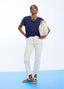 LOLA CASADEMUNT FLARED BUTTON TROUSERS