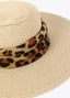 LOLA CASADEMUNT HAT WITH PRINTED BOW