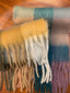 NELSON COLORFUL STRIPED SCARF