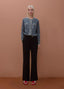 LOLA CASADEMUNT BLACK FLARE PANTS