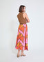 LOLA CASADEMUNT PLEATED SKIRT WITH LOGO