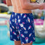 EUBI NEON FAST FOOD SWIM SHORTS (STRETCHY)