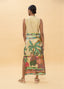 LOLA CASADEMUNT CIRCULAR PRINTED DRESS