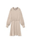 SHORT DRESS WITH JEWEL DETAIL ON THE NECK