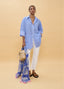 LOLA CASADEMUNT OVERSIZED SHORT SWISS EMBROIDERED DRESS