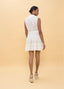 LOLA CASADEMUNT SHORT DRESS WITH SWISS EMBROIDERY