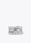 LOLA CASADEMUNT SMALL METALLIC CROSSBODY WITH RECTANGULAR STUDS