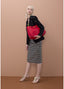 LOLA CASADEMUNT SEQUINED STRAIGHT SKIRT