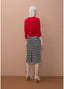 LOLA CASADEMUNT SEQUINED STRAIGHT SKIRT