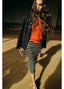 LOLA CASADEMUNT SEQUINED STRAIGHT SKIRT