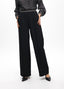 STRAIGHT FIT TROUSERS WITH TWO-TONE CONTRAST ELASTIC