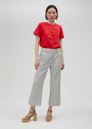 STRIPED TROUSERS