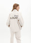 SWEATSHIRT WITH ZIP OPENING AND SIDE DETAIL