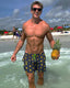 EUBI SIGNATURE SWIM SHORTS (STRETCHY)
