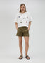 T-SHIRT WITH RHINESTONE DETAIL