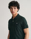REGULAR FIT SHIELD PIQUÉ POLO SHIRT