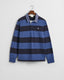 CHAMBRAY COLLAR STRIPED HEAVY RUGGER