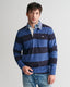CHAMBRAY COLLAR STRIPED HEAVY RUGGER