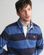 CHAMBRAY COLLAR STRIPED HEAVY RUGGER
