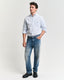 REGULAR FIT CLASSIC BANKER STRIPE OXFORD SHIRT