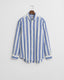 REGULAR FIT BOLD STRIPED COTTON LINEN SHIRT