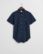 REGULAR FIT CLASSIC GINGHAM POPLIN SHORT SLEEVE SHIRT