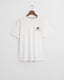 EMBROIDERED ARCHIVE SHIELD T-SHIRT