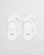 2-PACK INVISIBLE SOCKS