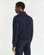 SACKER RIB HALF-ZIP SWEATSHIRT