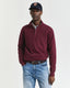 SACKER RIB HALF-ZIP SWEATSHIRT