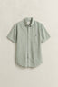 GANT STRIPED CLASSIC POPLIN SHORT SLEEVE SHIRT