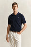 GANT MICRO TEXTURED COTTON SS POLO