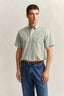 GANT STRIPED CLASSIC POPLIN SHORT SLEEVE SHIRT