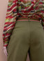 LOLA CASADEMUNT LOGO TAPE TROUSERS