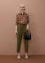 LOLA CASADEMUNT LOGO TAPE TROUSERS