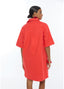 LOLA CASADEMUNT TWILL DRESS JACQUARD LOGO LC