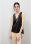 LOLA CASADEMUNT V-NECK KNIT TOP