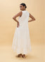 LOLA CASADEMUNT PARROT RUFFLE DRESS